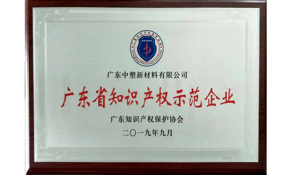 喜讯！918博天堂获“广东省知识产权树模企业”声誉称呼